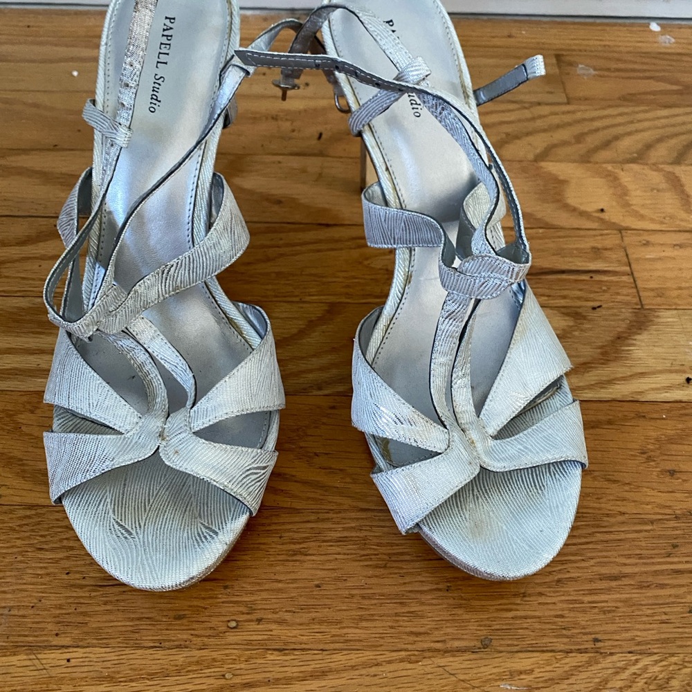 Silver Women's Sandals